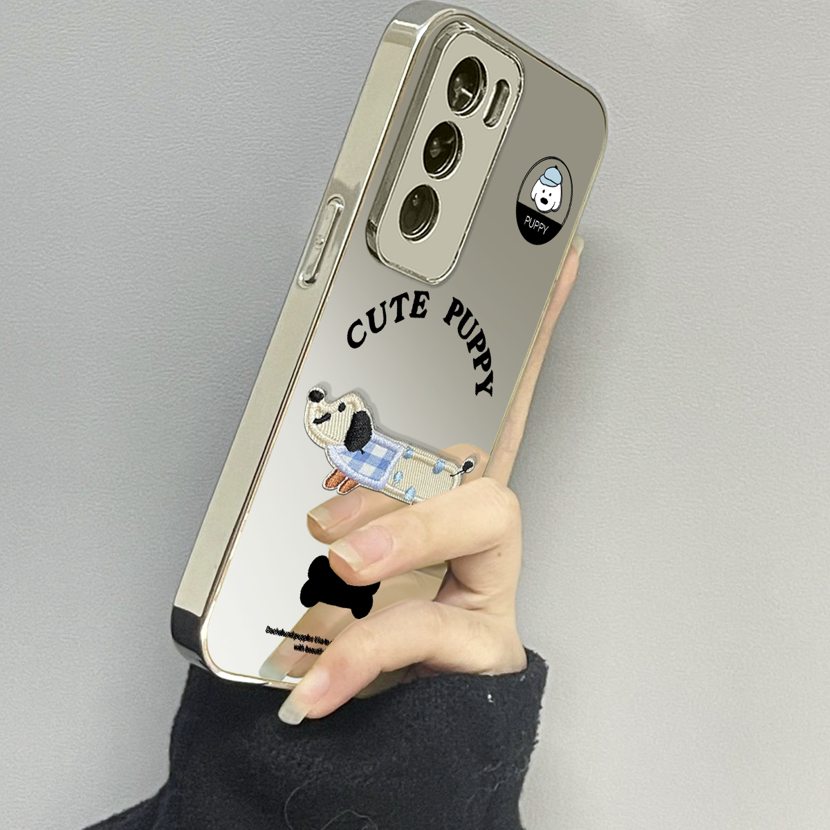 opporeno12镜面新款手机壳