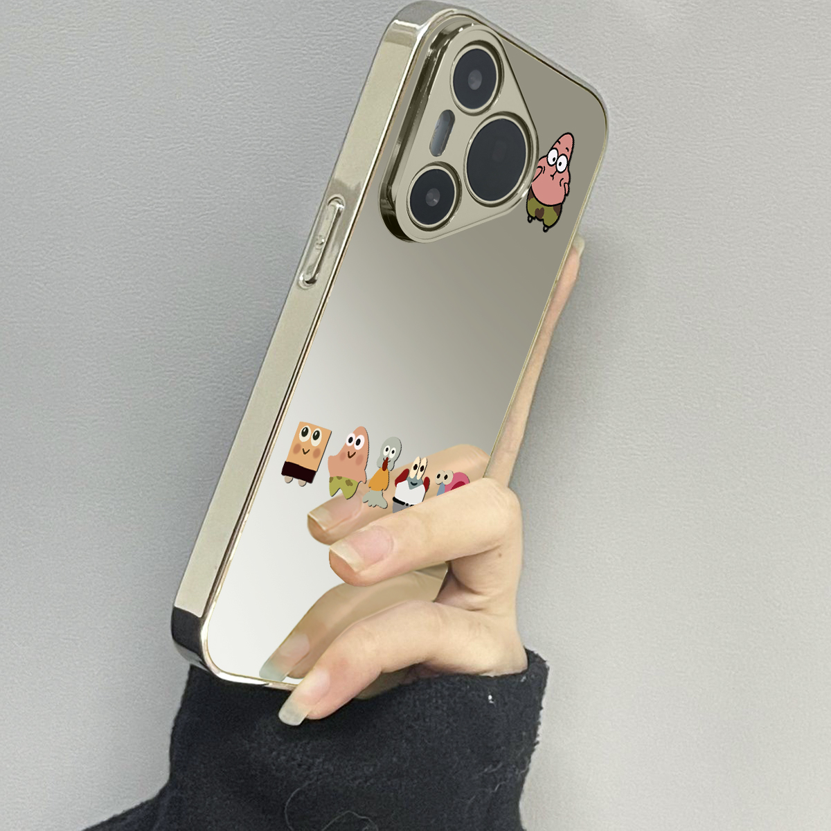 适用华为pura70pro手机壳镜面