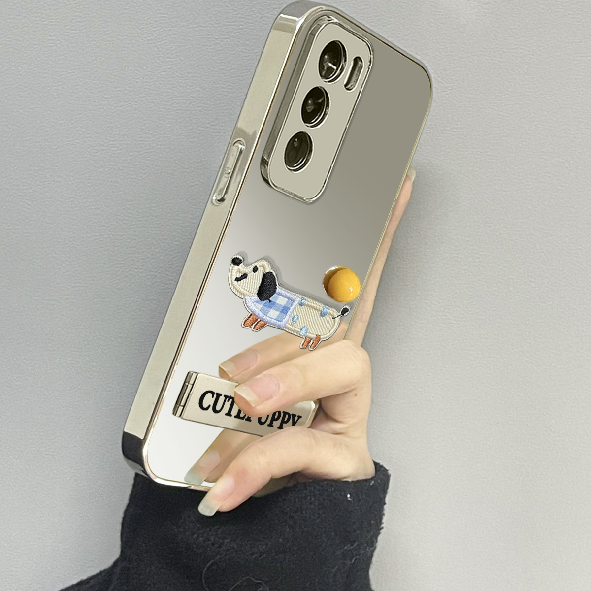 opporeno12镜面新款手机壳