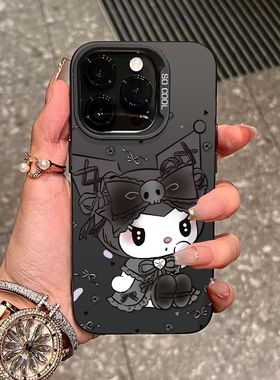 库洛米适用荣耀100手机壳90新款80pro防摔60磨砂50se男70pro+女款90gt情侣x40x50i套x30x50gt畅玩30m50plus