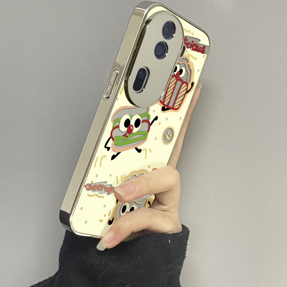 opporeno12镜面时尚手机壳