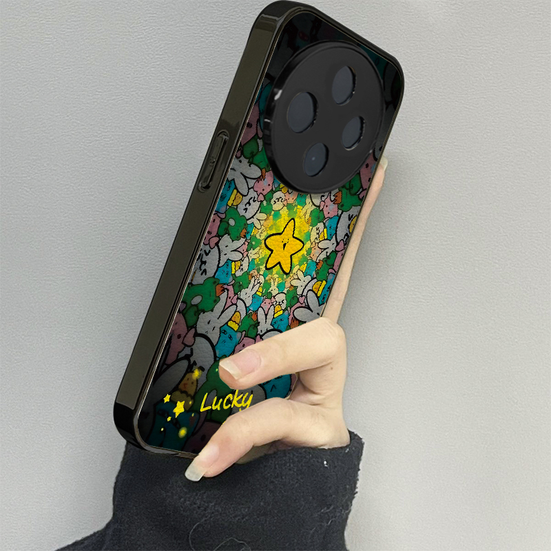 发光星星适用oppoa6pro手机壳a3a5新款a2a1a55a56a57a58a72a93防摔a53s男一加ace5女款2v13情侣oneplus12套11