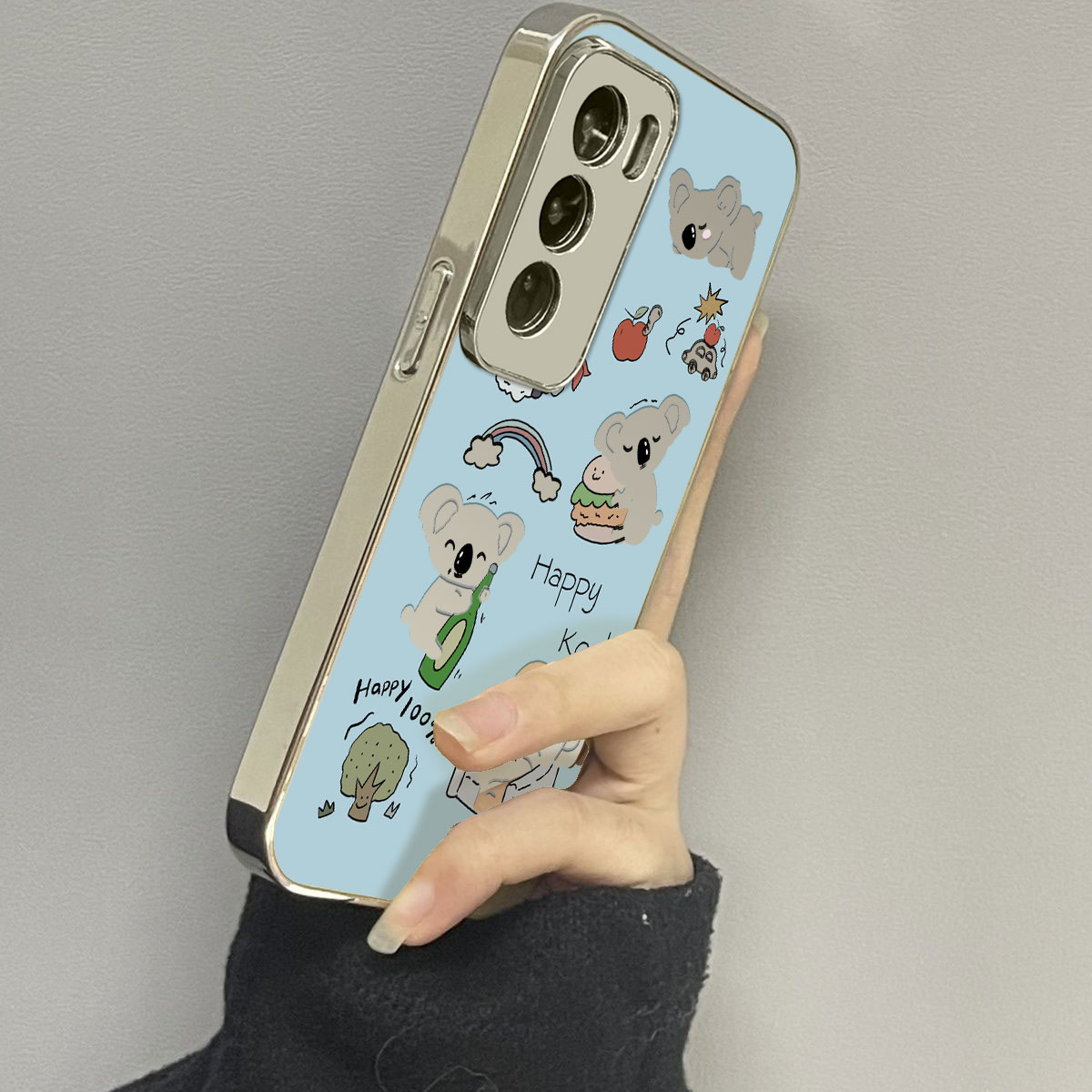 opporeno12手机壳镜面新款