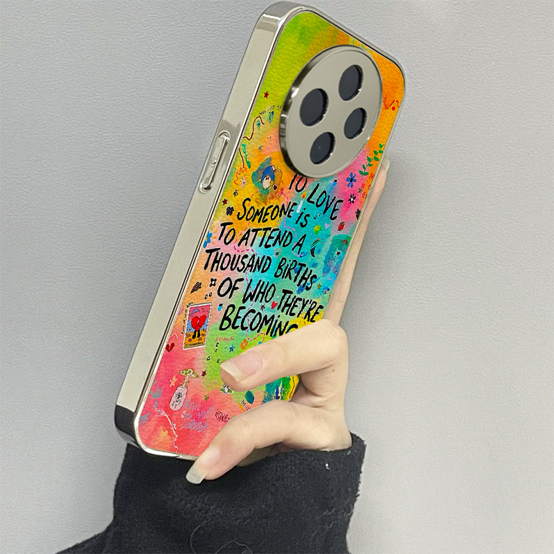 多巴胺涂鸦适用oppoa5pro手机壳a3a2新款a1a55a56a57a58a72a93防摔a53s男一加ace5女款2v13情侣oneplus12套11