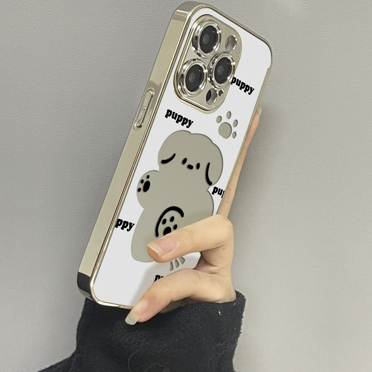 opporeno12镜面可爱手机壳