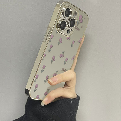 苹果15promax镜面ins风手机壳