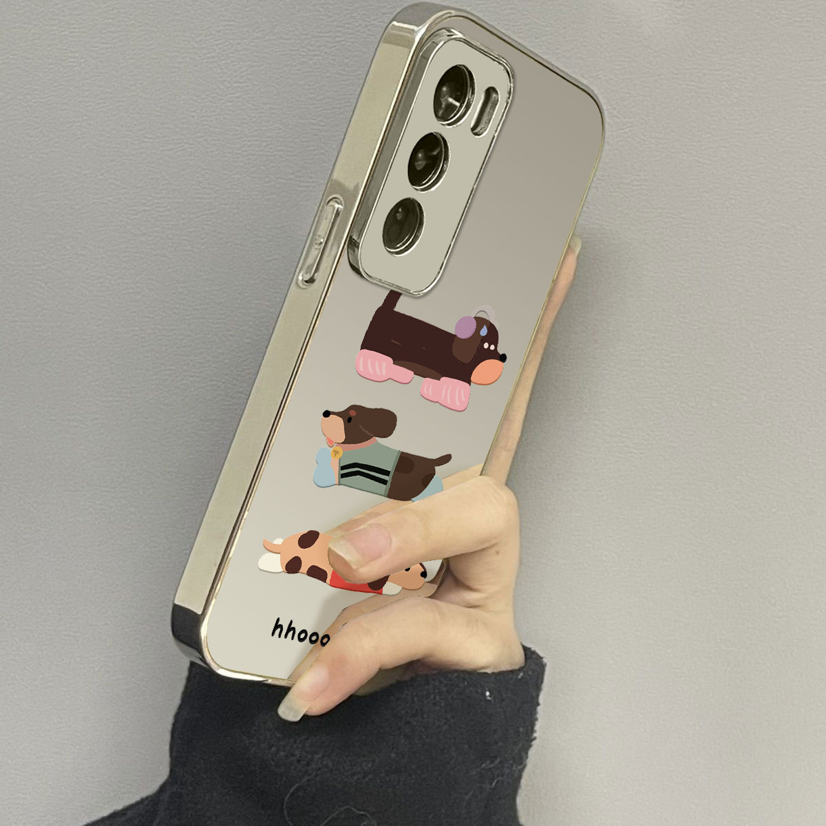 opporeno12镜面时尚手机壳