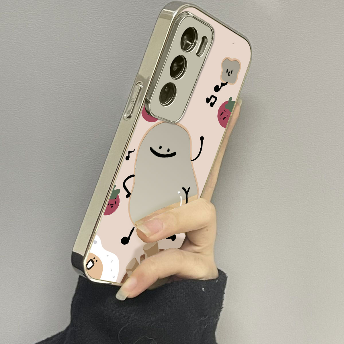 opporeno12镜面新款手机壳