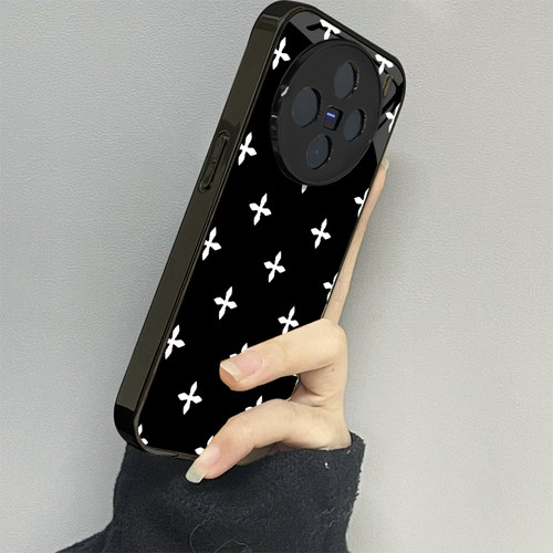 适用vivox200pro手机壳时尚玻璃
