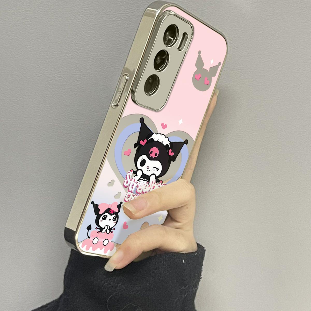 opporeno12镜面个性手机壳