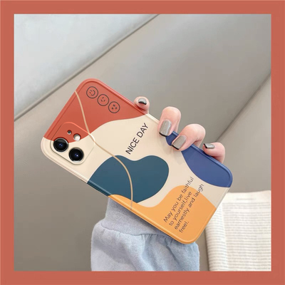 适用苹果几何图形iphonexr手机壳