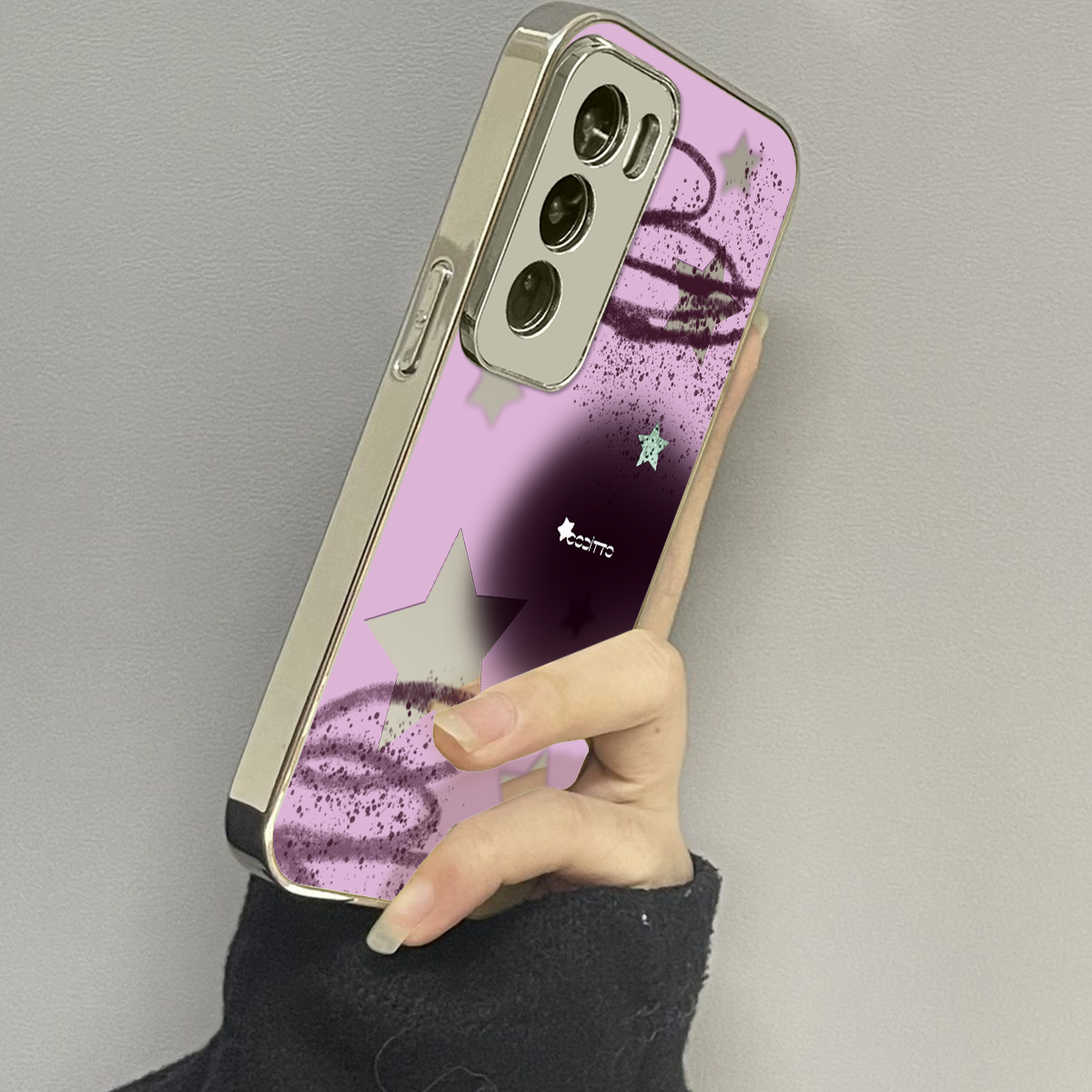 opporeno12镜面新款手机壳