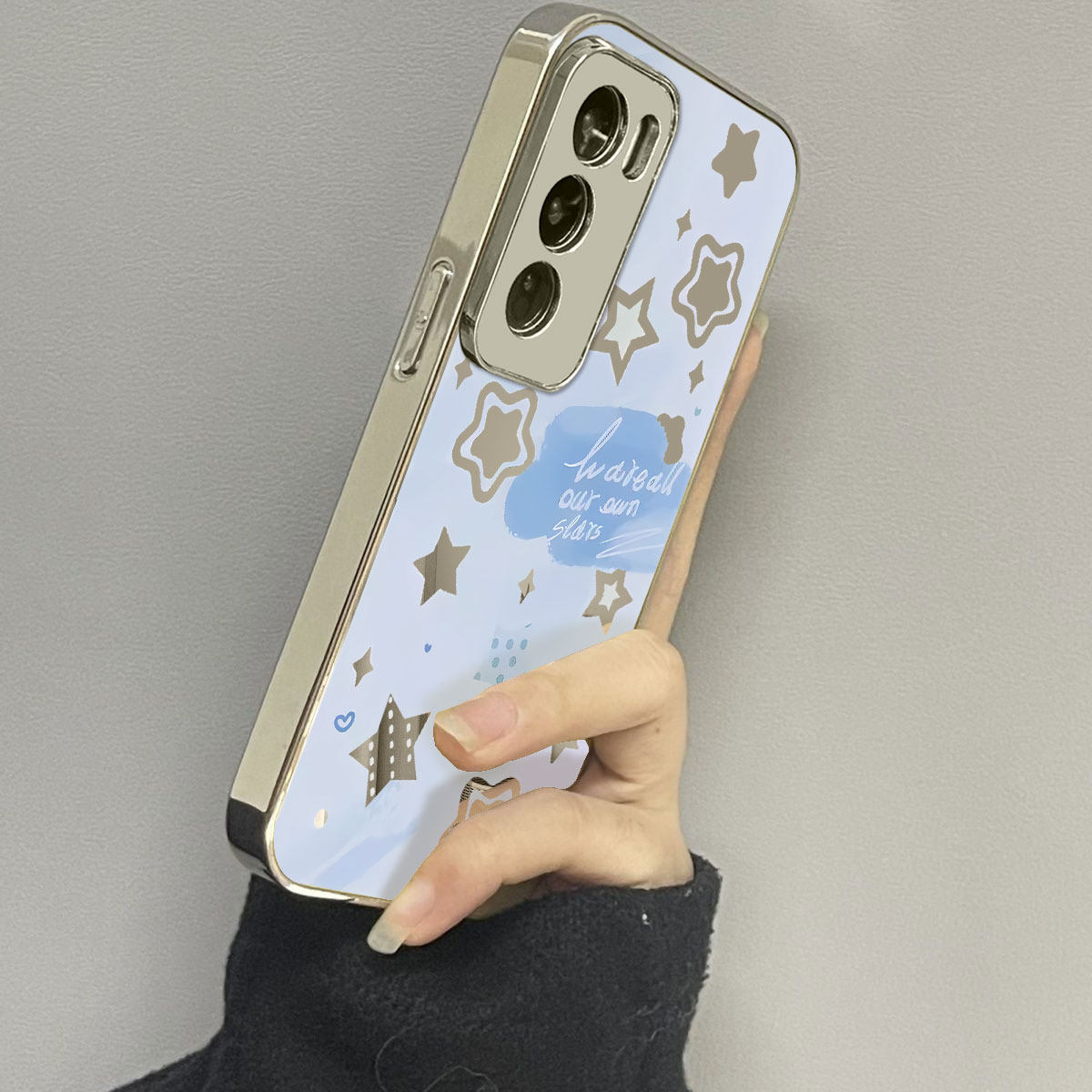 opporeno12镜面新款手机壳