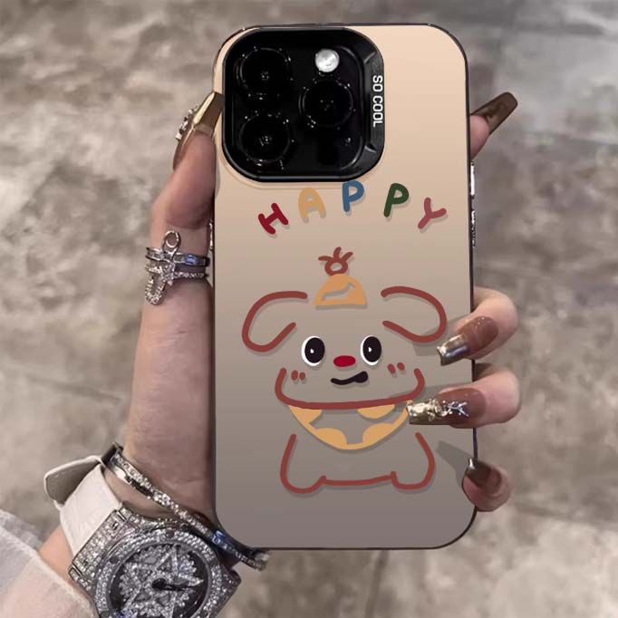 opporeno11新款手机壳线条小狗