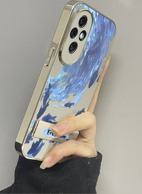 蓝色海洋适用荣耀300手机壳honor200新款100男90gt70女款80情侣60se魔术maigc6x30x40x50i+x60套4magic7pro5