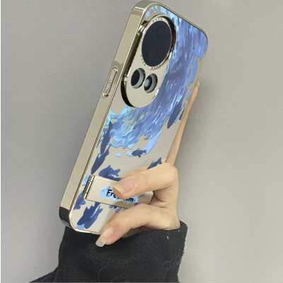 适用华为nova12ultra镜面手机壳