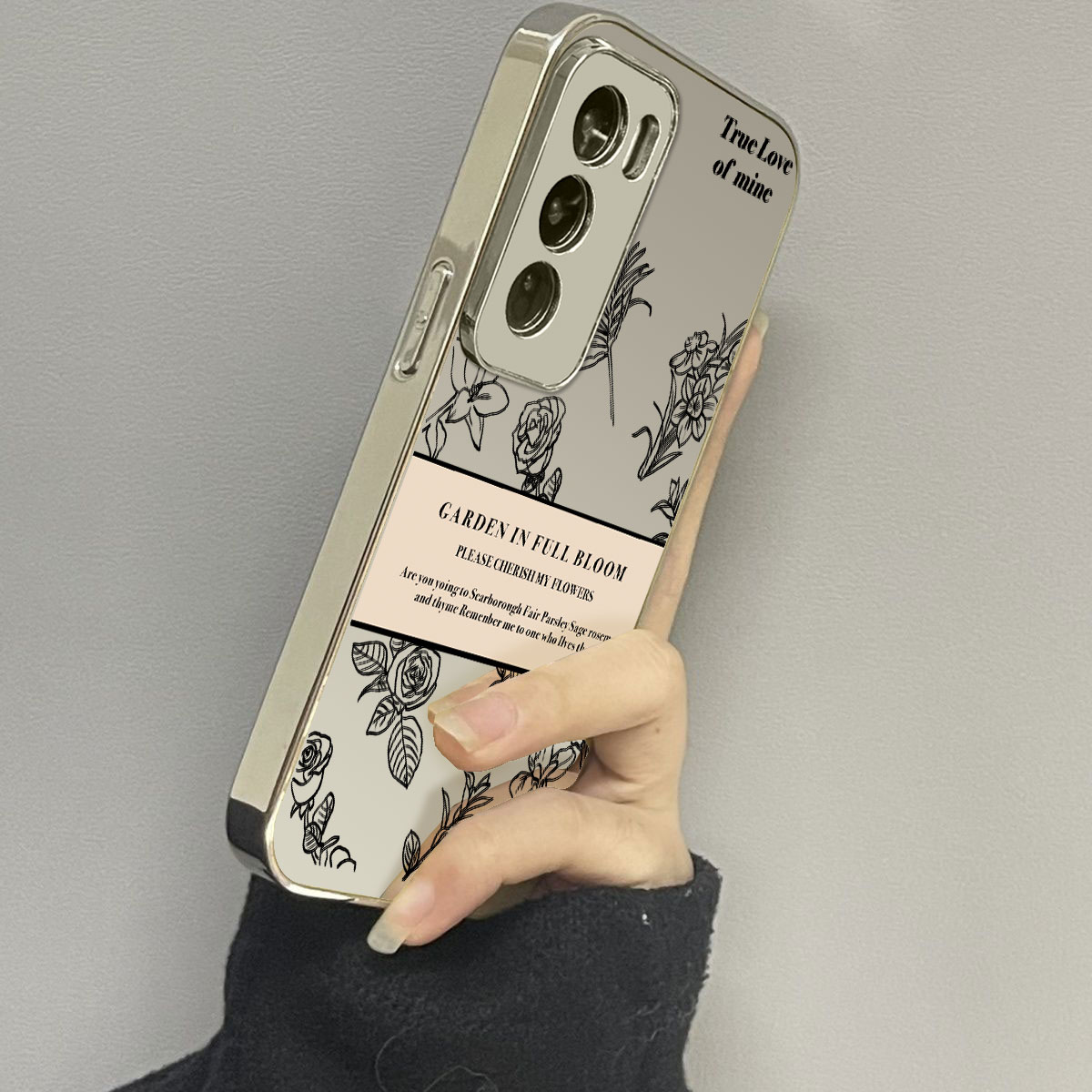 opporeno12手机壳镜面新款