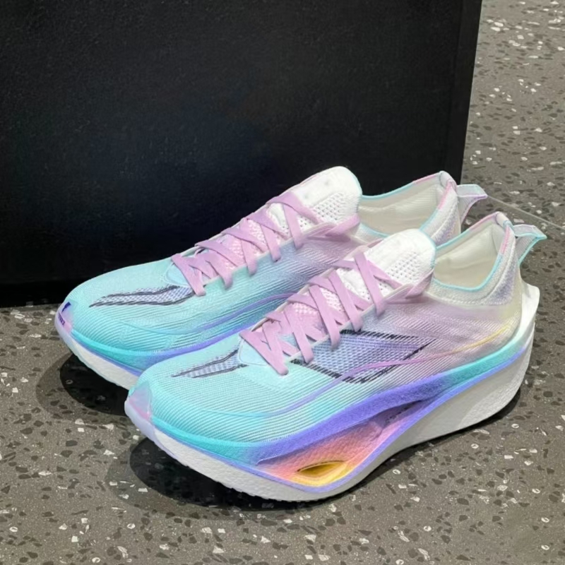 马孔多飞电5ULTRA跑步透气减震全掌碳板竞速专业马拉松运动鞋网面