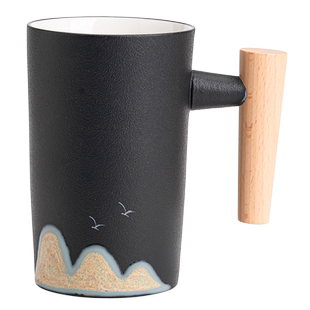 记今朝国潮文创陶瓷马克杯家用咖啡杯情侣水杯早餐杯酒店民宿客房