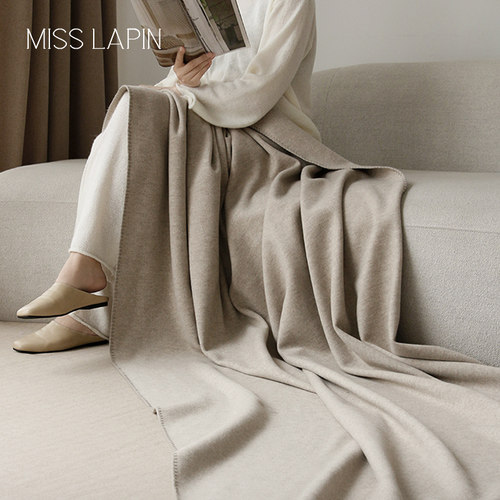 MISSLAPIN精品毛呢沙发毛毯盖毯