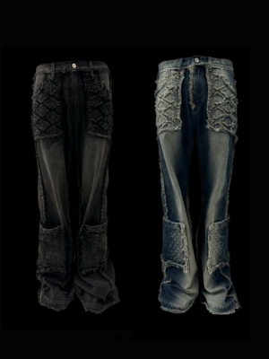 LE LOSANGE水洗牛仔裤FLARED DENIM