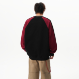 25秋新款校园风圆领条纹重磅卫衣宽松中性ZWY92P68，男装卫衣，星座1308