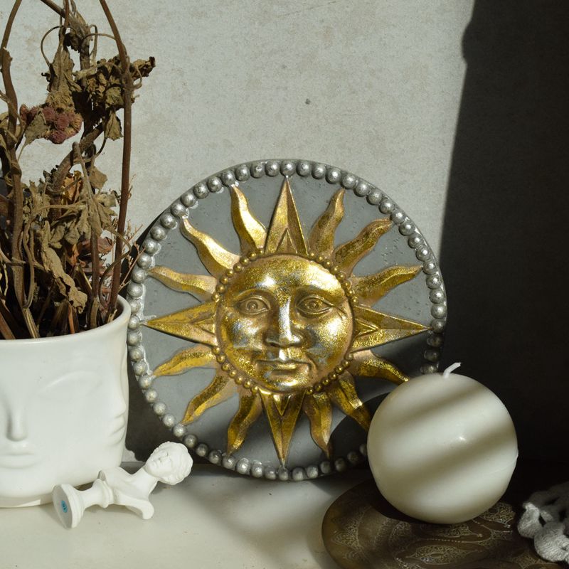 poplife太阳神月亮欧美摆件