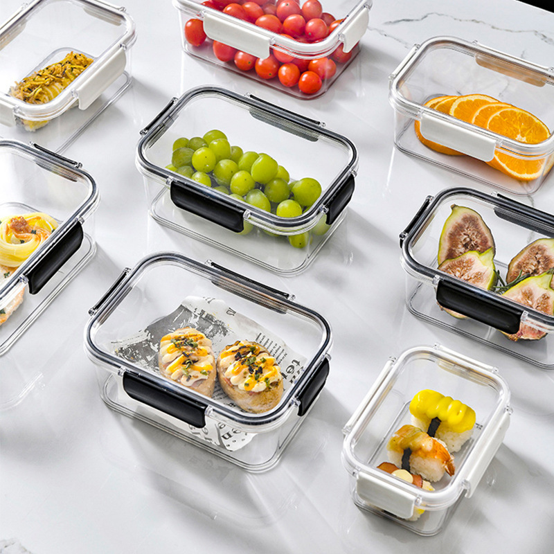 食品分装小盒保鲜盒冰箱收纳冷冻带盖密封盒食物饺子盒蔬菜食品罐