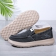 厚底新款 休闲圆头商场同款 老北京布鞋 男鞋 单鞋 大码 一脚蹬牛仔布鞋