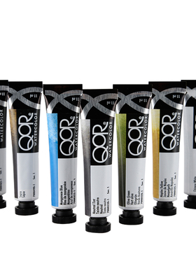 美国高登进口QOR水彩颜料艺术家级Golden Qor Artist Colors 大师级水彩 11ml单支推荐色系列1系列2页面一