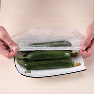 bo一次性保鲜膜套松紧口食品级家用冰箱剩饭菜碗盖保鲜盖碗罩