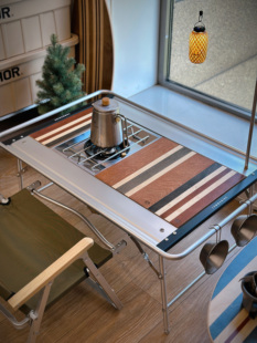 燕十山yss露营百搭条纹igt一单元半单元桌板雪峰onway等igt桌通用