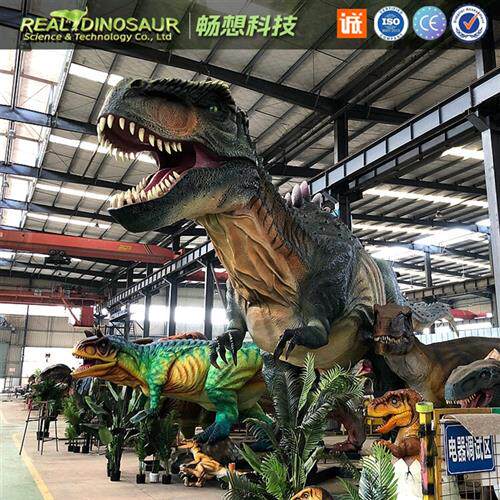 景区项目大型机械仿真恐龙模型制作米长南方巨兽龙恐龙机模