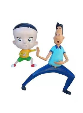 玻璃钢卡通雕塑定制大型公仔动漫人物设计模型吉祥物落地美陈摆件