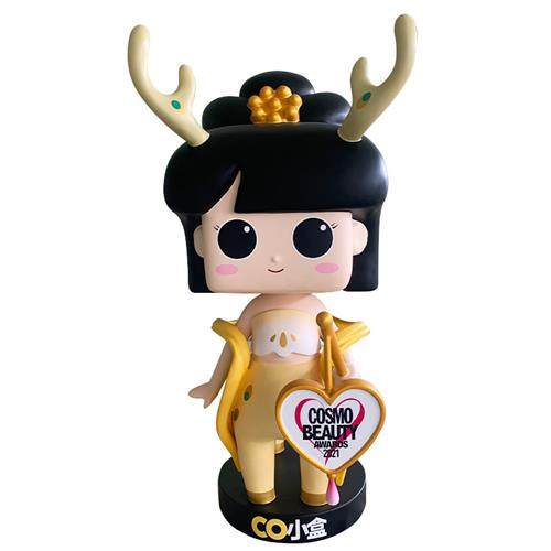 巨型猫猫玻璃钢雕塑定制大型卡通彩绘招财猫ip形象吉祥物落地摆件