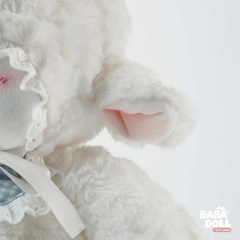 BABADOLL 작은 잠자는 양 인형 37CM ??플러시 장난감 진정 헝겊 인형 귀여운 인형 발렌타인 데이 선물