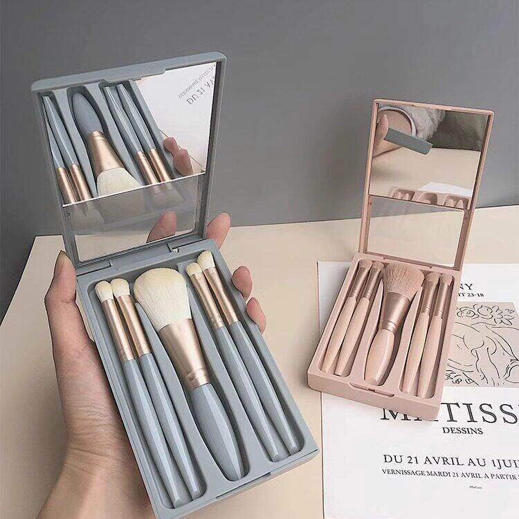 化妆刷套装全套收纳包超柔软高级平价学生初学者迷你便携小套盒装