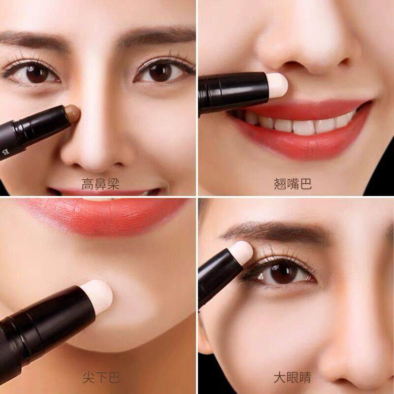 氏修容高光棒一体盘两用双头笔阴影鼻影提亮三合一男女卧蚕棒,彩妆/香水/美妆工具,高光,淘宝优惠券,粉丝福利购,淘宝优惠卷