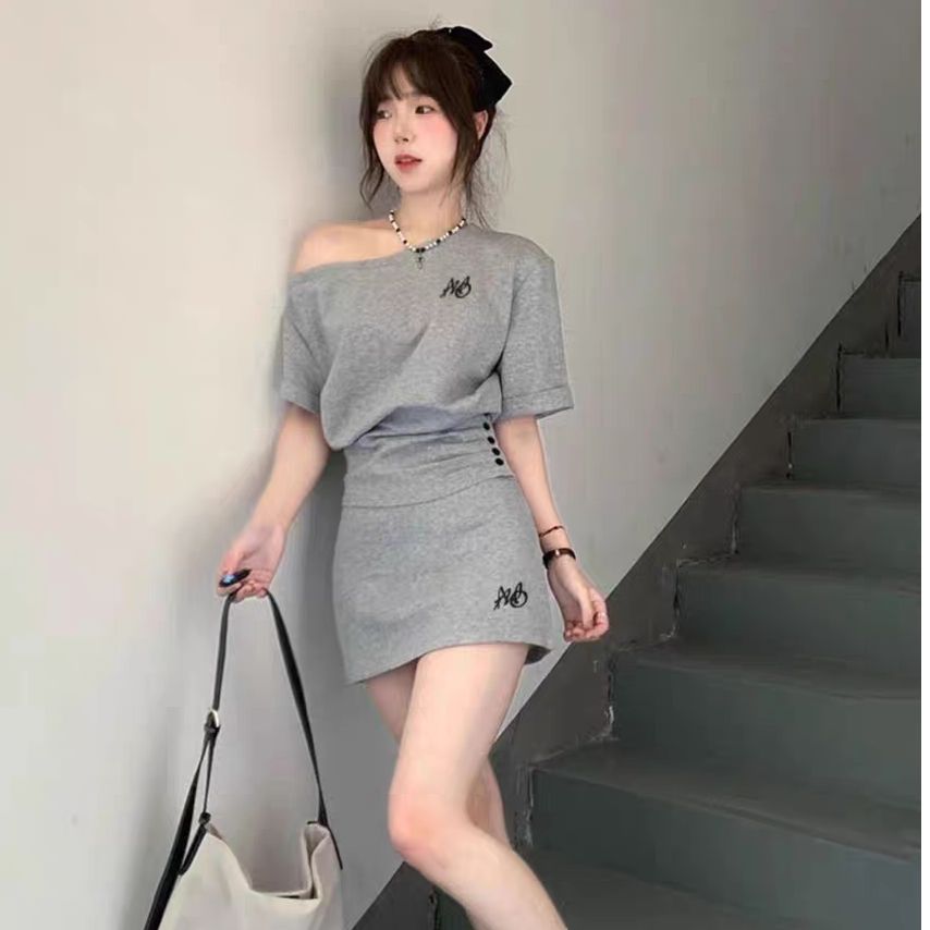 气质休闲运动套装女夏季学生韩版时尚套装
