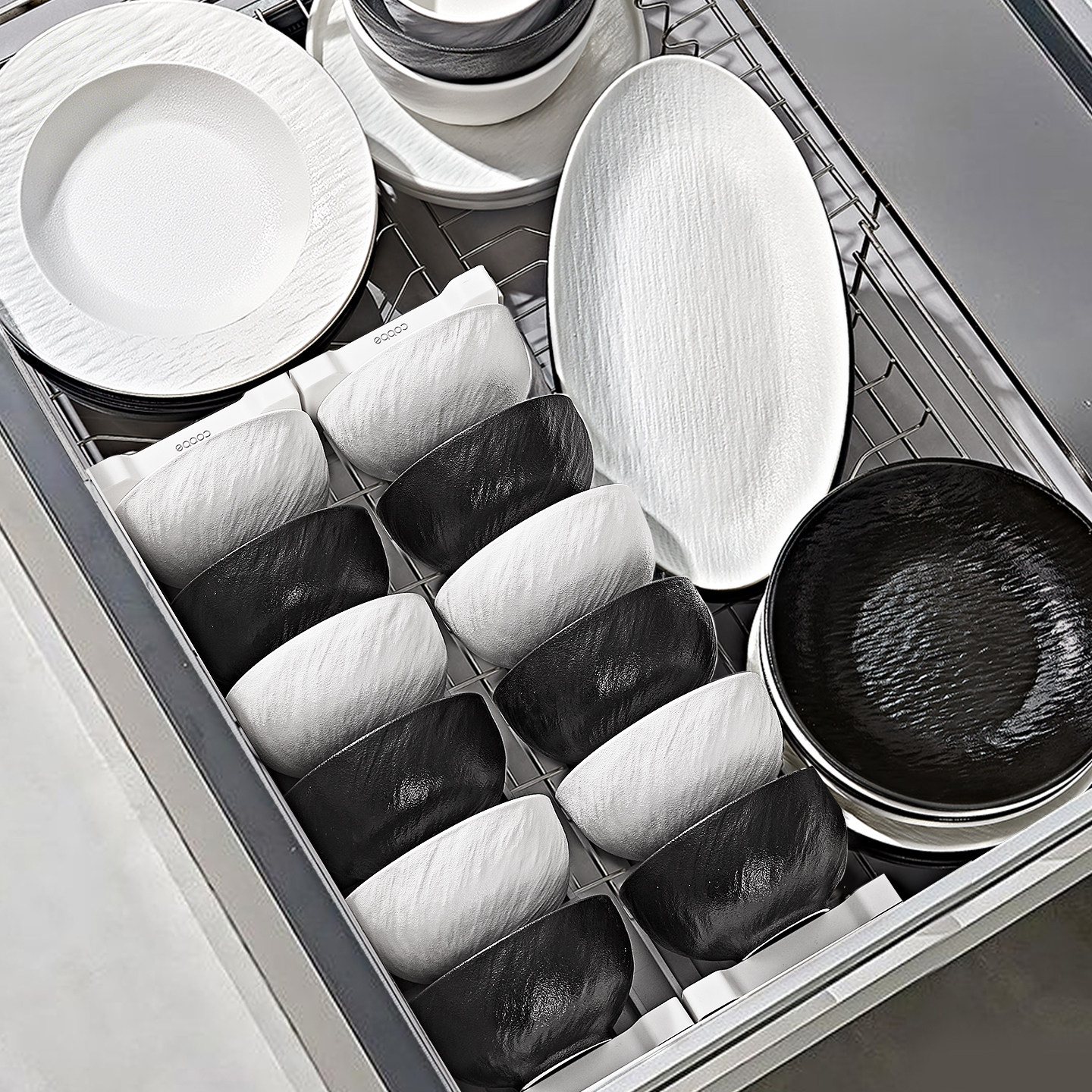 碗盘套装轻奢高级感餐具2025新款家用碗碟釉下彩简约乔迁新居岩纹,餐饮具,餐具瓷器套装,淘宝优惠券,粉丝福利购,淘宝优惠卷