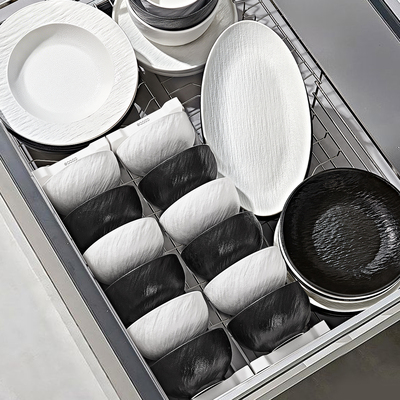 餐具套装舜颜釉下彩家用