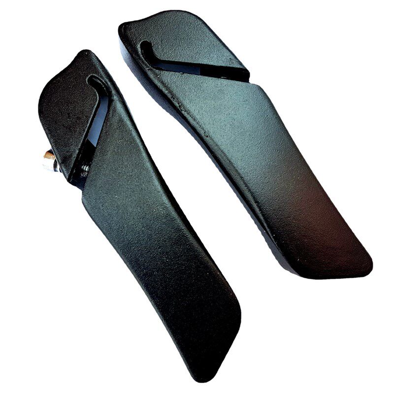 山地自行车 鹰嘴铝合金一体小付把 副把 单车骑行用品配件