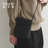 手机包单肩斜挎随身包竖款 吉卡尼 男士 休闲小背包真皮迷你包轻便