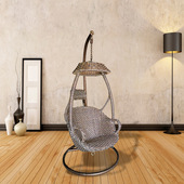 阳台藤席制品摇篮椅 s客栈民宿酒店藤吊椅 夏季 家庭秋家俱千吊椅