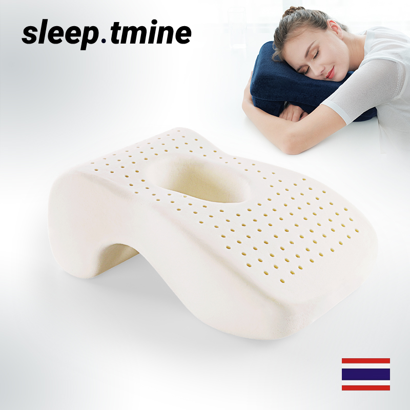 乳胶午睡枕办公室趴睡枕午休神器小学生儿童趴桌上睡觉抱枕趴趴枕