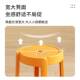 塑料凳子加厚家用可叠放圆凳板A凳小孩椅子客厅风车凳沙发小矮凳