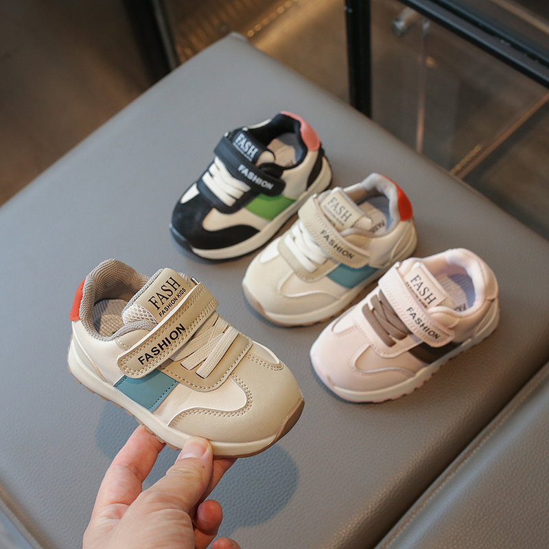 宝宝软底学步鞋秋冬新款男童婴儿软底鞋子女小童板鞋幼儿运动鞋潮