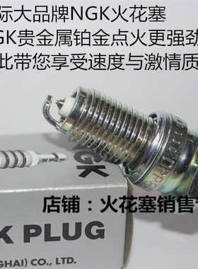 川崎EN500 ER-5 GPZ500 KLE500 EX-4摩托KLE400适用NGK铂金火花塞