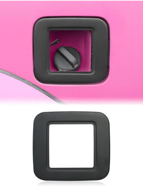 适用于2007-2018老款铃木吉姆尼Jimny黑色金属油箱盖JB23/33/43