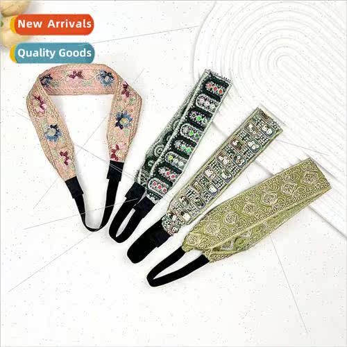 Europe Uned States embroidery lace hair bands female French